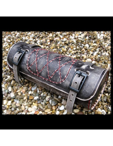 RULO PORTAHERRAMIENTAS PIEL VINTAGE RED