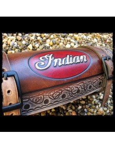 RULO PORTAHERRAMIENTAS PIEL INDIAN MARRÓN OSCURO