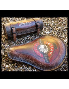 RULO PORTAHERRAMIENTAS PIEL INDIAN MARRÓN OSCURO