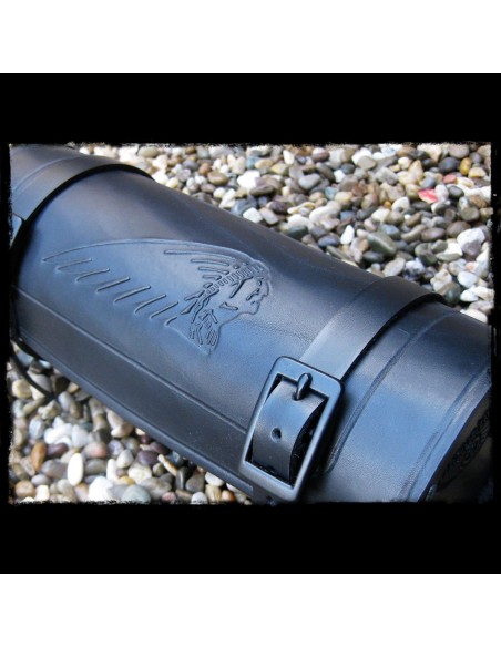 RULO PORTAHERRAMIENTAS PIEL INDIO NEGRO