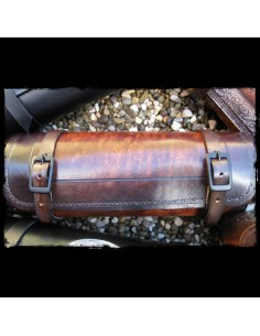 RULO PORTAHERRAMIENTAS PIEL MARRÓN OSCURO