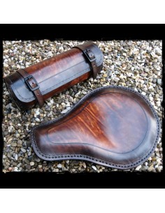 RULO PORTAHERRAMIENTAS PIEL MARRÓN OSCURO