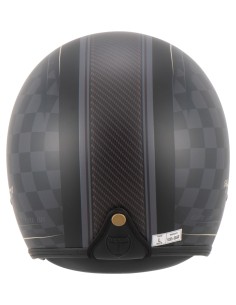 CASCO CUSTOM HIGHWAY 1 NEGRO MATE HOMOLOGADO para Cascos Jet