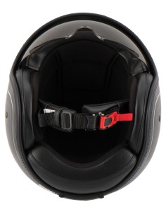 CASCO CUSTOM HIGHWAY 1 NEGRO MATE HOMOLOGADO para Cascos Jet