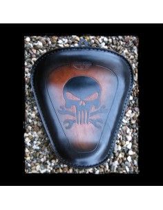 ASIENTO SOLO SKULL BROWN PARA SPORTSTER 2010 - UP