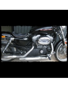 ASIENTO SOLO SKULL BLACK VINTAGE PARA SPORTSTER 2010 - UP