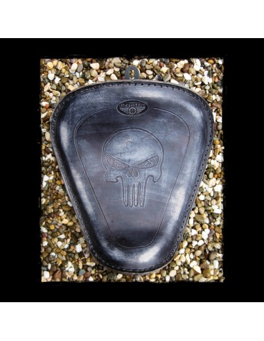 ASIENTO SOLO SKULL BLACK VINTAGE PARA SPORTSTER 2010 - UP ASIENTO SOLO SKULL BLACK VINTAGE PARA SPORTSTER 2010 - UP