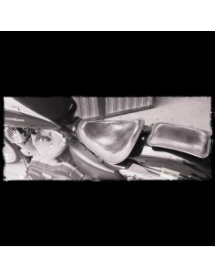 ASIENTO SOLO SKULL BLACK VINTAGE PARA SPORTSTER 2010 - UP
