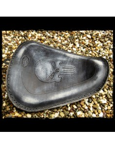ASIENTO SOLO SKULL BLACK VINTAGE PARA SPORTSTER 2010 - UP
