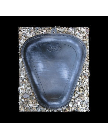 ASIENTO SOLO BLACK LOGO DHC VINTAGE PARA SPORTSTER 2010 - UP