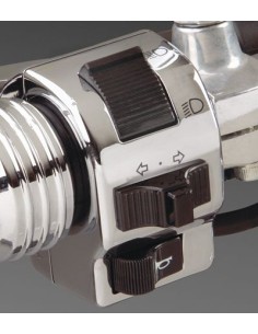 CUBIERTA CROMADA INTERRUPTORES YAMAHA