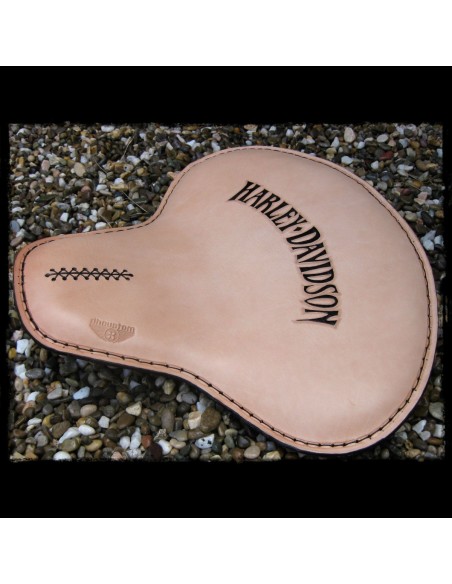 ASIENTO SOLO BIG HARLEY DAVIDSON 1920 BEIGE