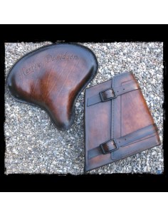 ASIENTO SOLO CUERO BIG SAND MARRÓN HD