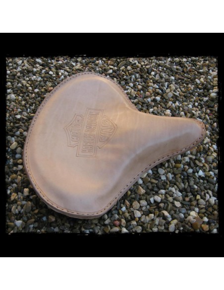 ASIENTO SOLO CUERO BIG SAND MARRÓN HD