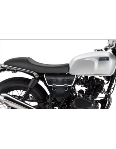 ALFORJA MARBELLA PARA BRIXTON BX 125R NEGRO/BLANCO