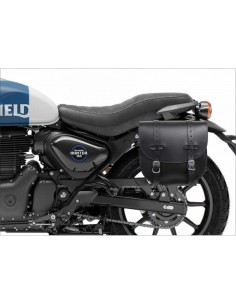 ALFORJAS PIEL KRAKEN BASICAS PARA ROYAL ENFIELD  HUNTER 350