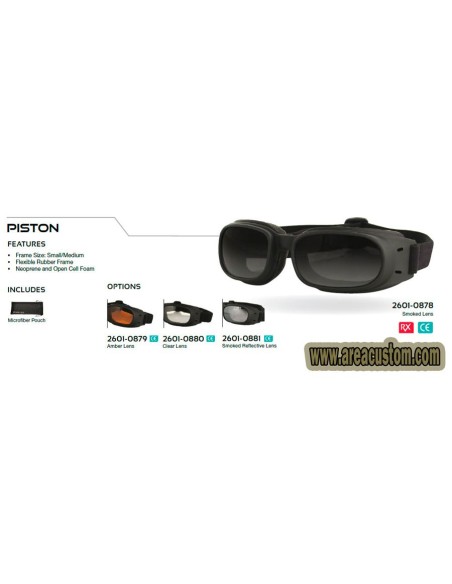 GAFAS PISTON BOBSTER CORRECCION OPTICA