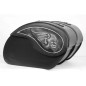 ALFORJAS RIGIDAS  VENDETTA ARMINIUS SKULL PARA BMW R18