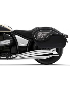 ALFORJAS RIGIDAS  VENDETTA ARMINIUS SKULL PARA BMW R18