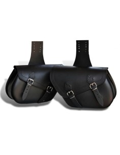 ALFORJAS ALHAMA BÁSICAS PARA ROYAL ENFIELD MARRÓN para Alforjas Med...