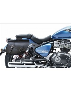 ALFORJAS ALHAMA BÁSICAS PARA ROYAL ENFIELD MARRÓN para Alforjas Med...