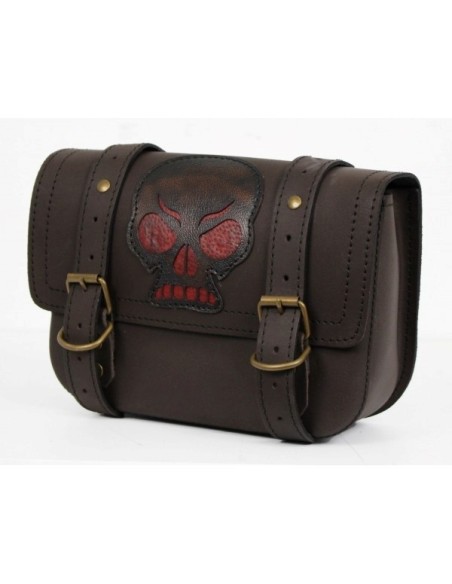 ALFORJA CALYSTO OLD RAT SKULL PARA ROYAL ENFIELD CLASSIC 2021 UP