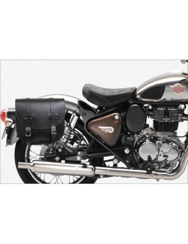ALFORJA PIEL KRAKEN BASICA PARA ROYAL ENFIELD 2021 UP ALFORJA PIEL KRAKEN BASICA PARA ROYAL ENFIELD 2021 UP