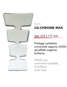 PROTECTOR DEPOSITO CROMADO METAL ADHESIVO