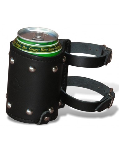 PORTA LATAS CLASICO CON TACHUELAS