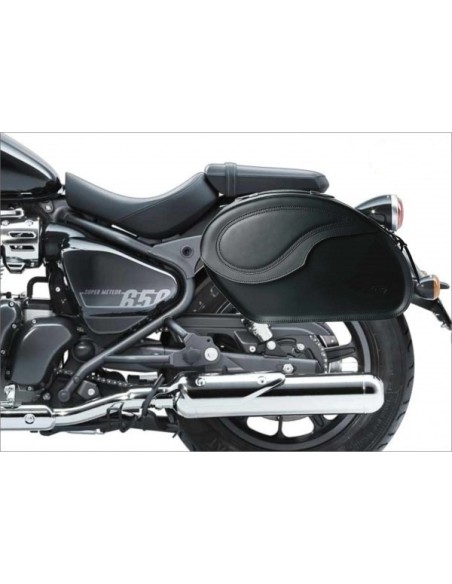 ALFORJAS PIEL RÍGIDAS VENDETTA BÁSICAS PARA INDIAN CHIEF para Alfor...