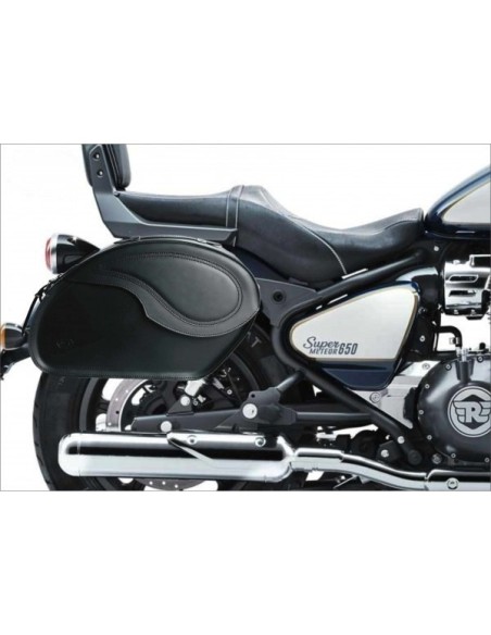 ALFORJAS RÍGIDAS VENDETTA BÁSICAS PARA SUPER METEOR 650 ROYAL ENFIELD