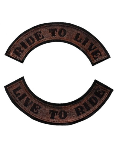 JUEGO PARCHES PIEL LIVE TO RIDE - RIDE TO LIVE JUEGO PARCHES PIEL LIVE TO RIDE - RIDE TO LIVE
