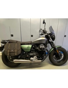 ALFORJA PIEL BANDO BASICA OLD RAT SOFTAIL STREET BOB H.D para Alfor...