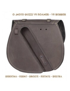 ALFORJA PIEL BANDO BASICA OLD RAT SOFTAIL STREET BOB H.D para Alfor...