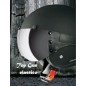 VISERA TOP GUN ELASTICA PARA CASCOS BLACK RACER
