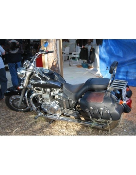 ALFORJAS RIGIDAS SUPER STAR COCO MARRÓN TRIUMPH AMÉRICA