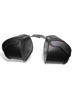 ALFORJAS RIGIDAS SUPER STAR CLÁSICAS TRENZADOS COCO SOFTAIL FAT-BOY...