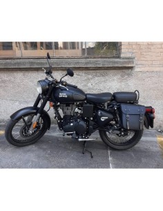 ALFORJA PIEL ADRIANO BASICA MARRÓN PARA SOFTAIL SLIM H.D para Alfor...