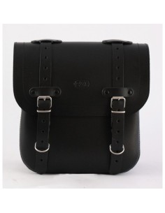 ALFORJA PIEL ADRIANO BASICA MARRÓN PARA SOFTAIL SLIM H.D para Alfor...