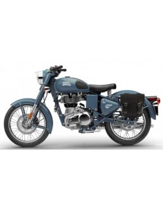 ALFORJA PIEL ADRIANO PARA ROYAL ENFIELD CLASSIC 350/500