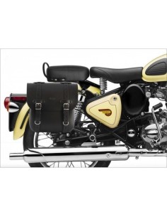 ALFORJA PIEL ADRIANO BASICA MARRÓN PARA SOFTAIL SLIM H.D para Alfor...