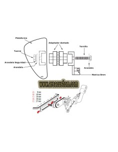 PLATAFORMAS CONDUCTOR  UNIVERSALES PIRAMID