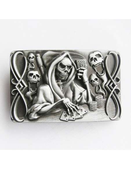 HEBILLA MUERTE EN EL CASINO