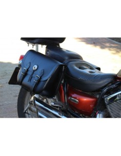 ALFORJAS PIEL RIFLE BÁSICA UNIVERSAL para Alforjas Medianas