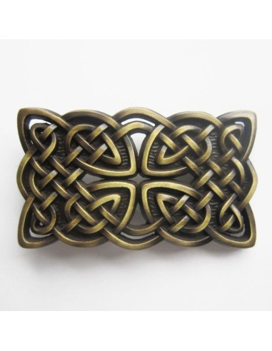 HEBILLA CRUZ CELTICA TRIBAL BRONCE HEBILLA CRUZ CELTICA TRIBAL BRONCE