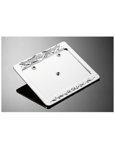 SOPORTE DE MATRICULA AGUILA CROMADO SOPORTE DE MATRICULA AGUILA CROMADO