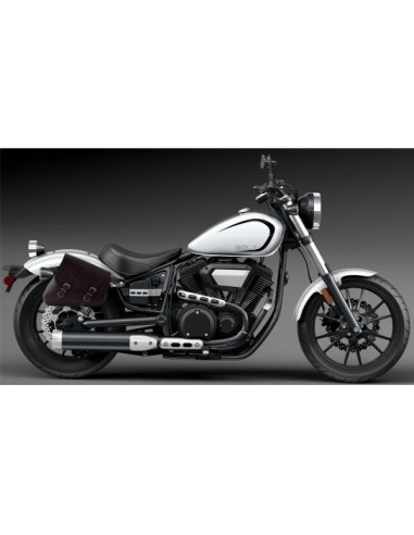 ALFORJA PIEL BANDO BASICA OLD RAT SOFTAIL STREET BOB H.D para Alfor...