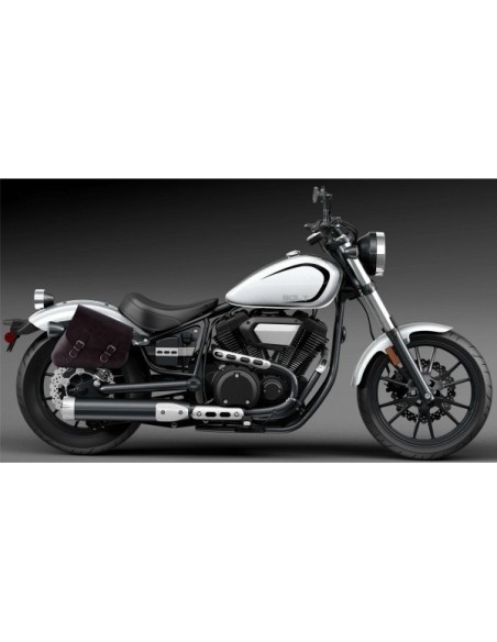 ALFORJA PIEL BANDO BASICA OLD RAT SOFTAIL STREET BOB H.D para Alfor...