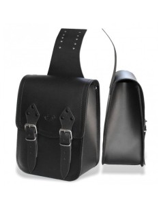 ALFORJAS PIEL RIFLE BÁSICA UNIVERSAL para Alforjas Medianas