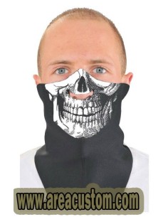 MASCARA DE NEOPRENO SKULL CUELLO Y CARA
